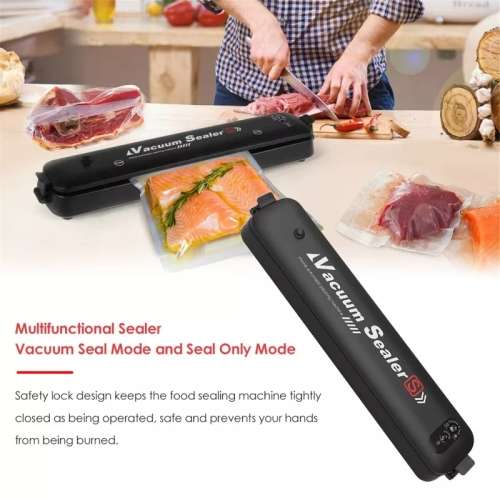 Vacuum Food Sealer Machine for Food Preservation Automatic Commercial Household Food Vacuum Sealer