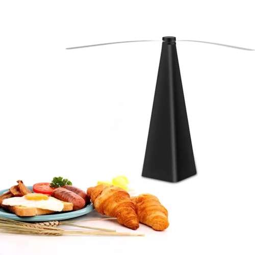 Outdoor Kitchen Fly Repellent Fan Food Protector Keep Bugs Away From Food Pest Table Fan