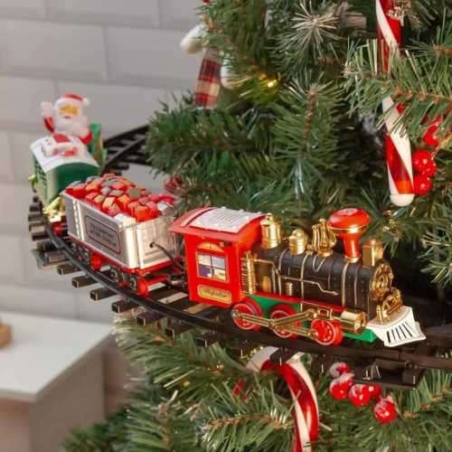 Mini Christmas Electric Toy Train