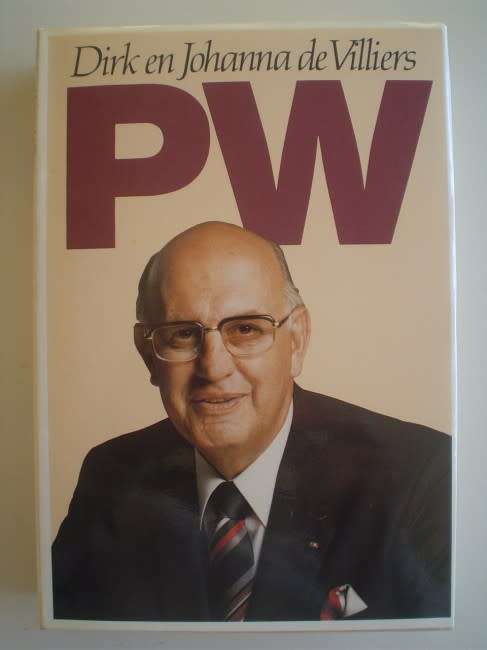 PW BOOK *RARE* *SIGNED* BY PW.BOTHA