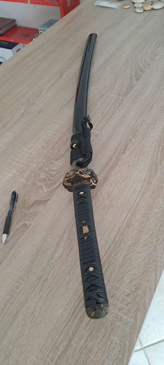 Amazing Katana with Beautiful Blade