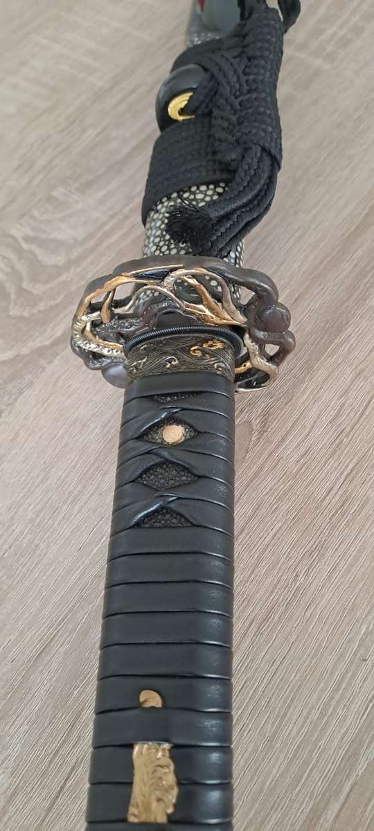 Amazing Katana with Beautiful Blade