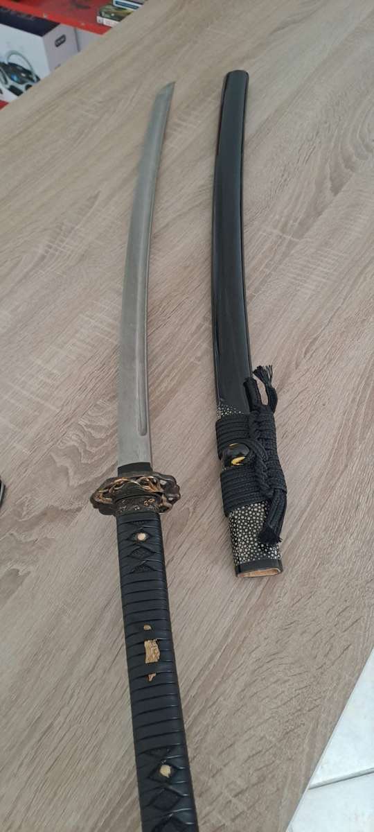 Amazing Katana with Beautiful Blade