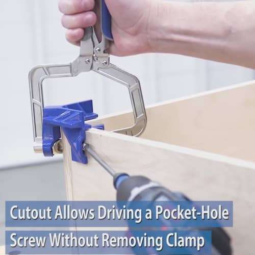 Quick Release Right Angle Woodworking Clamp Picture Frame Corner Clip (4 Available)