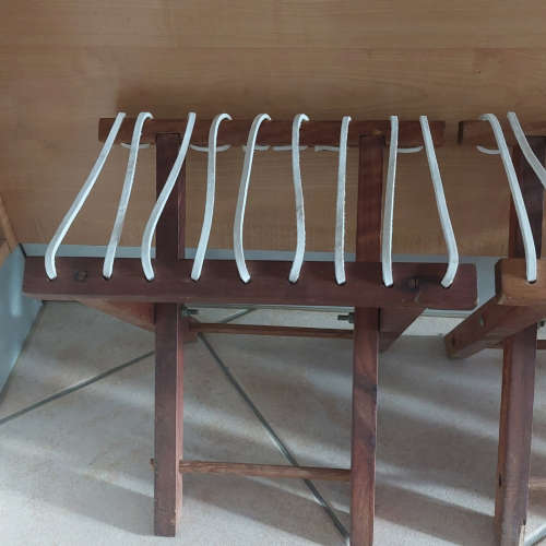 Vintage Riempie Stools