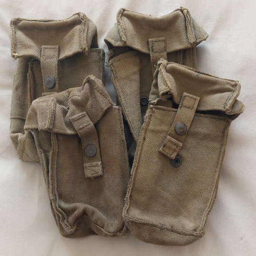 SADF Green Pouches x 4