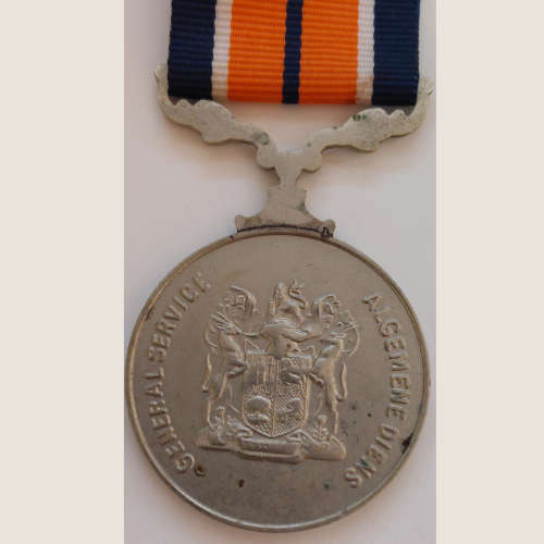 SADF Silver General Service/Algemene Diens Medal