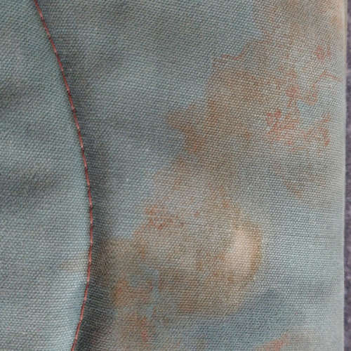 Vintage Green Padded Canvas Rifle Bag