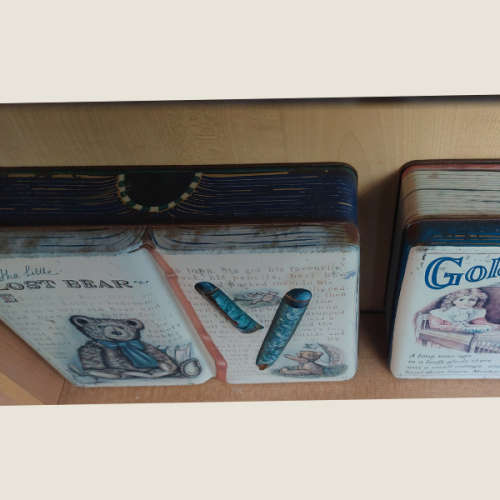 Vintage Storybook Tins