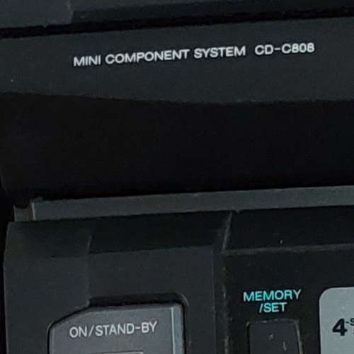 Sharp Mini Component Hi Fi System (CD-C808)