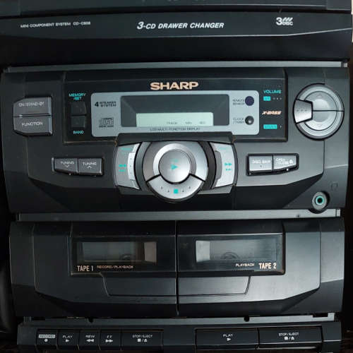 Sharp Mini Component Hi Fi System (CD-C808)