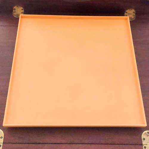 Vintage Alessi Euclid Muted Yellow Serving Tray