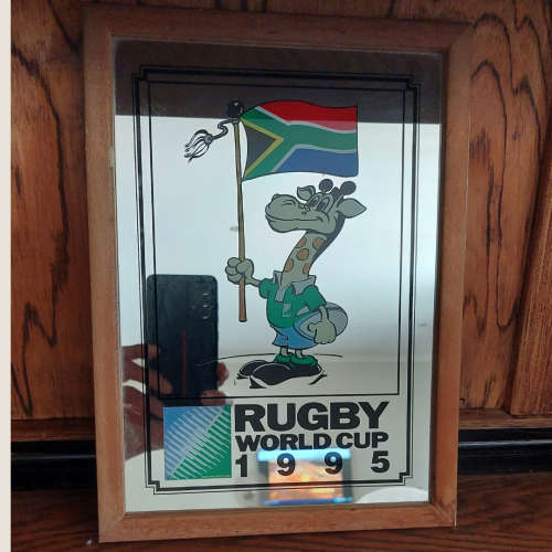 1995 Rugby World Cup Bar Mirror