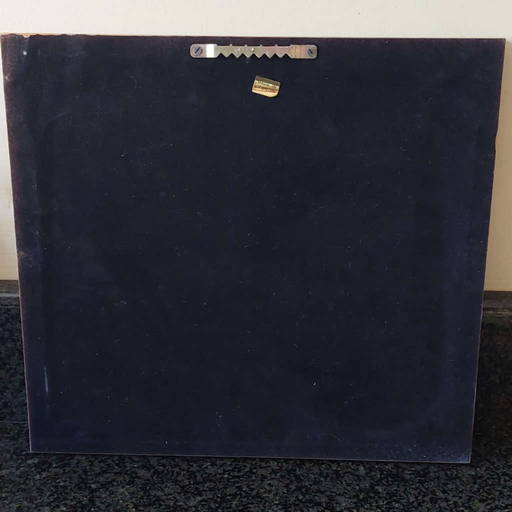 Maritime Faux Resin Scrimshaw in Wood Frame