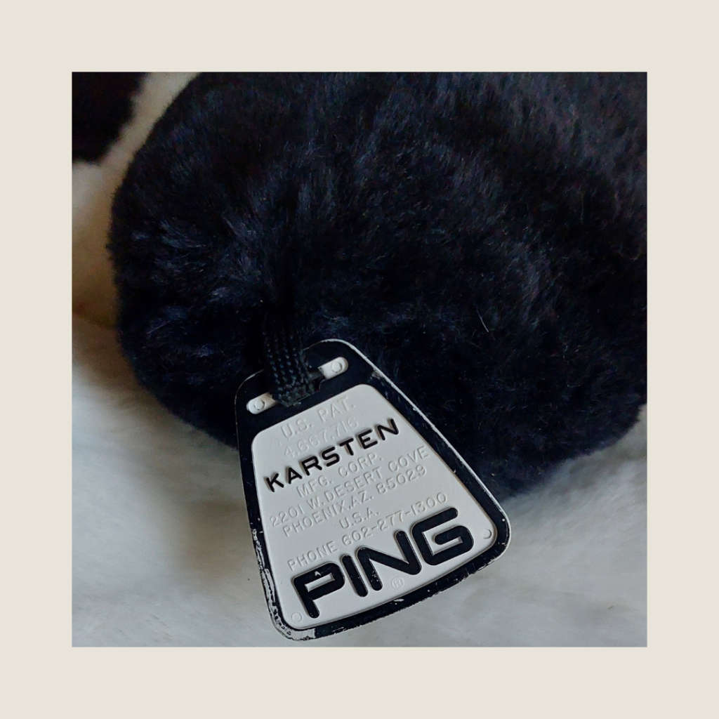 Vintage Plush Karsten Ping Head Covers with Tags with Extras