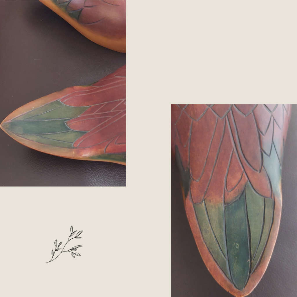 A Pair of Hottentot Teal Ducks - Feathers of Knysna Collectors