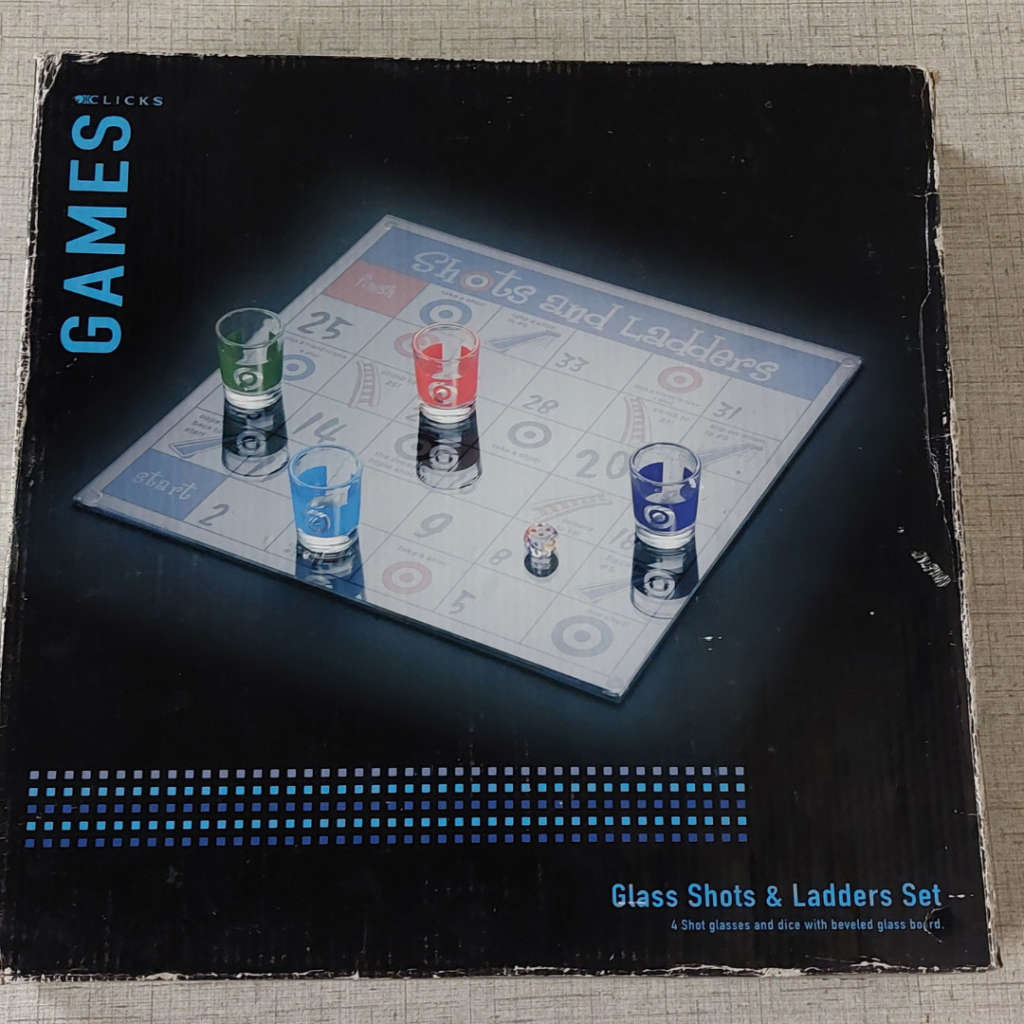 Glass Shots & Ladders Game