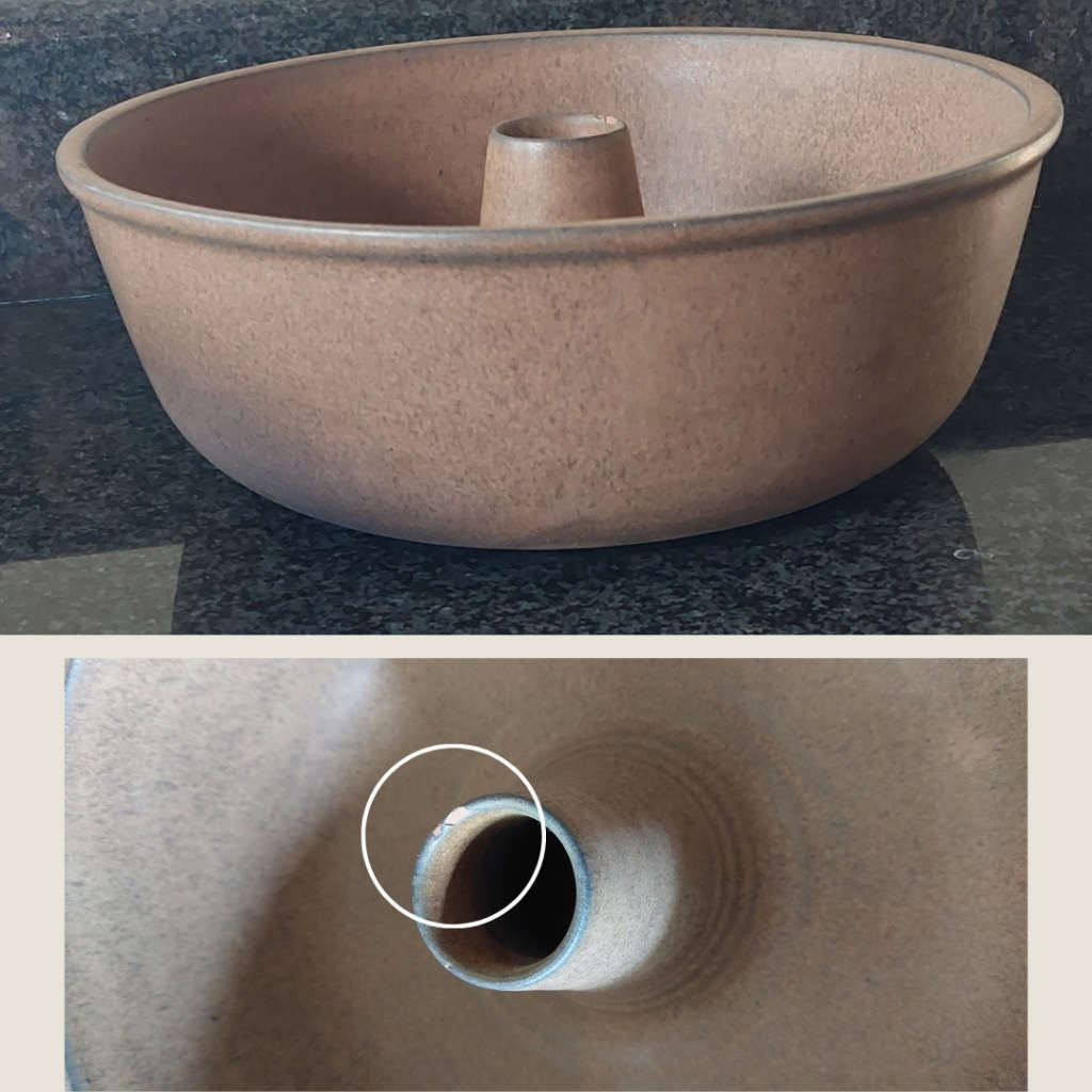 Argilla Ring Cake Baking Bowl