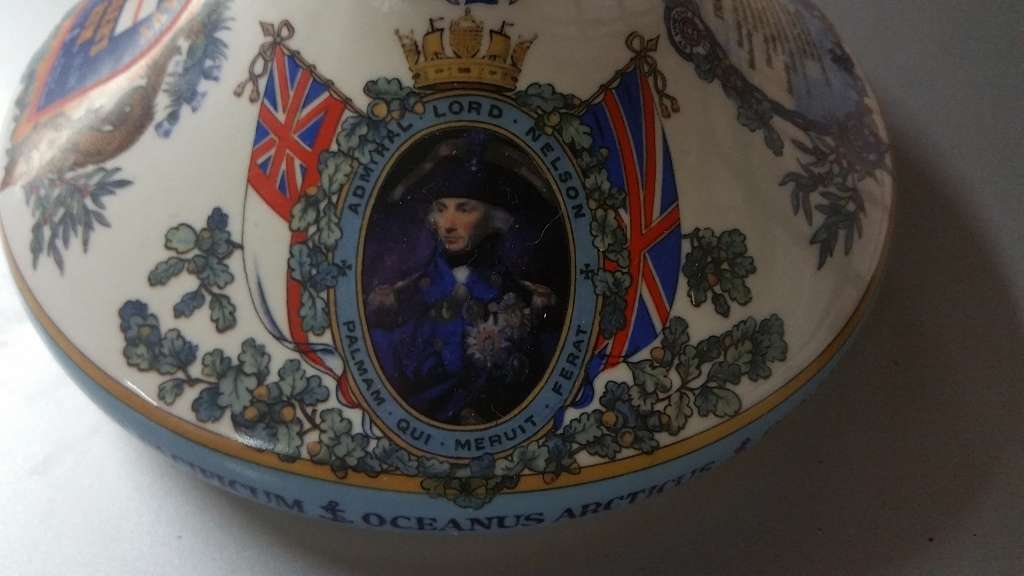 Vintage Wade Staffordshire British Navy Pussers Rum