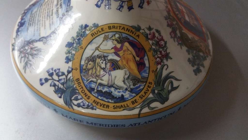 Vintage Wade Staffordshire British Navy Pussers Rum