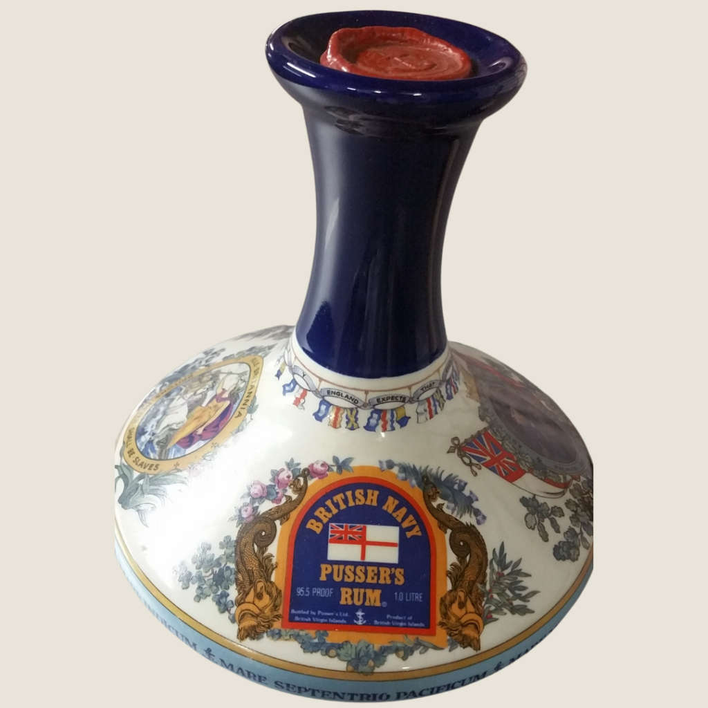 Vintage Wade Staffordshire British Navy Pussers Rum