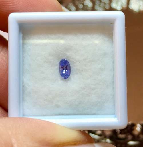 ***** Tanzanite ***** .23 CT NATURAL TANZANITE