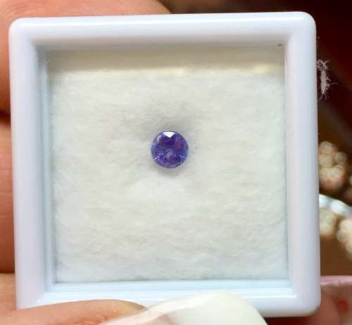 ***** Tanzanite ***** .24 CT NATURAL TANZANITE
