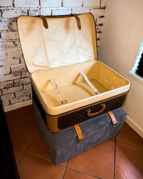 Authentic LOUIS VUITTON Classic Suitcase (36% SAVINGS Local Retail Value R55K)