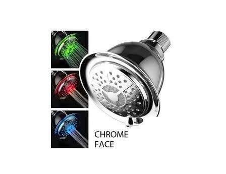 LED Lights Changable Shower Head