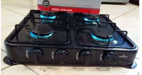 4 Plate Gas  Burner -Stove " DIGMARK"