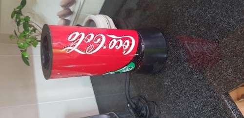 Coke- cola - rotating lamp