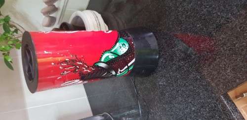 Coke- cola - rotating lamp