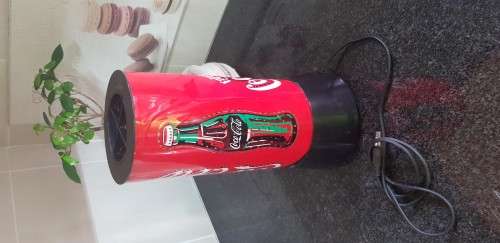Coke- cola - rotating lamp