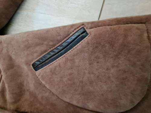 GENUINE SHEEP SKIN COAT  - Small   Winter Warmer
