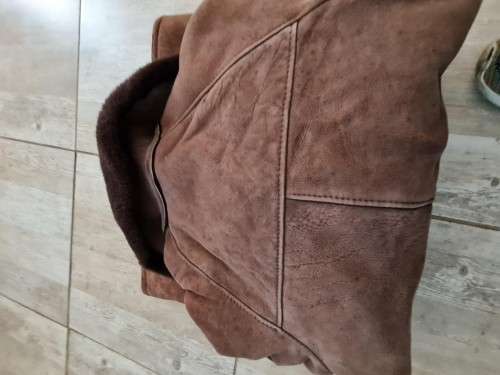 GENUINE SHEEP SKIN COAT  - Small   Winter Warmer