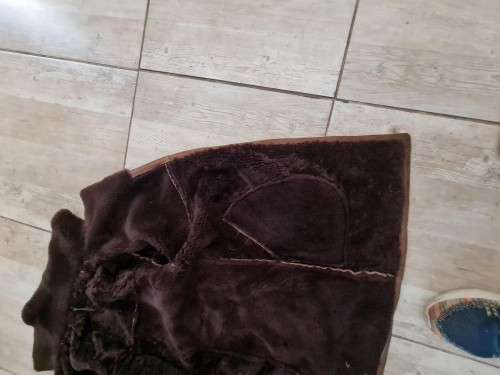 GENUINE SHEEP SKIN COAT  - Small   Winter Warmer