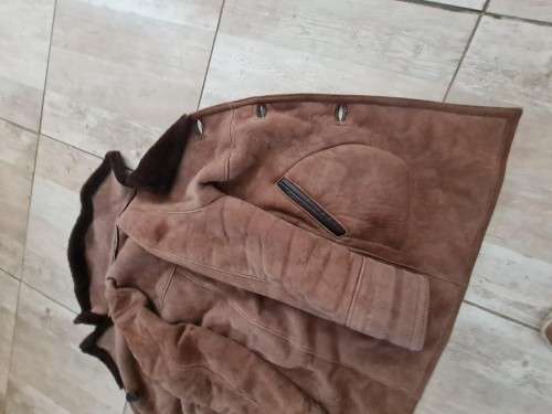 GENUINE SHEEP SKIN COAT  - Small   Winter Warmer