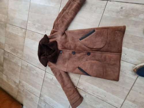 GENUINE SHEEP SKIN COAT  - Small   Winter Warmer