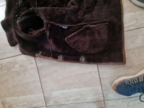GENUINE SHEEP SKIN COAT  - Small   Winter Warmer