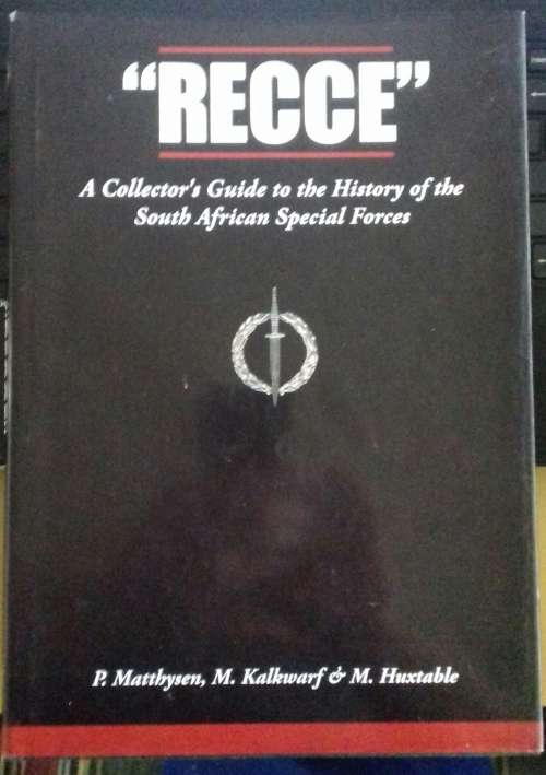 RECCE a collectors guide & History of SA Special Forces ... As new mint condition