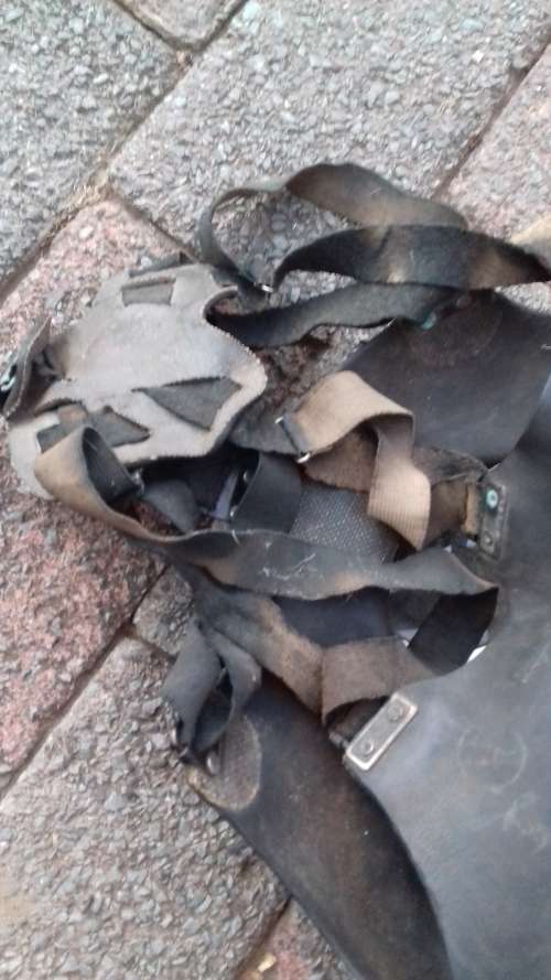 Gas Mask 1941 Used by family member Transvaal Scottish WW2 amazing condition stored for years