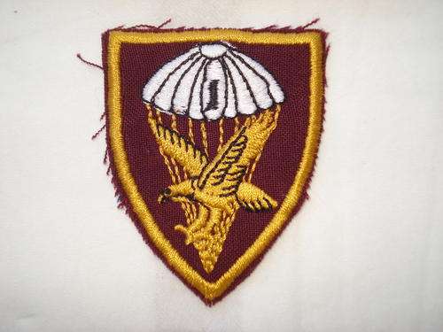 1 Para Battalion Tracksuit badge .....unused & original....