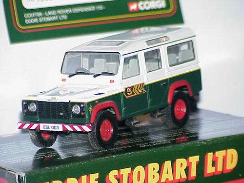 Land Rover Defender 110 Limited Edition " Eddie Stobart  Ltd " by Corgi