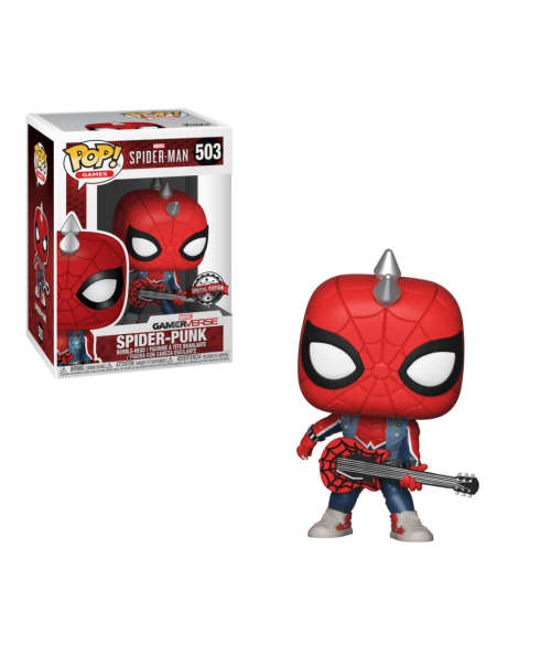 FUNKO POP! SPIDER-PUNK 503, POP GAMES