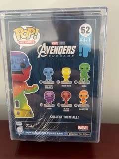THANOS! INFINITY SAGA! FUNKO POP! ART SERIES! EE EXCLUSIVE!