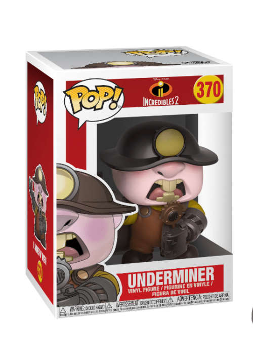 UNDERMINER ! INCREDIBLES 2! FUNKO POP