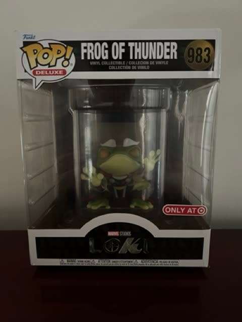 FROG OF THUNDER!!! LOKI!! FUNKO POP!! TARGET EXCLUSIVE!! DELUXE