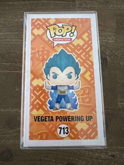 VEGETA POWERING UP!!DRAGON BALLZ!!FUNKO POP!! CC EXCLUSIVE!! CHASE!!