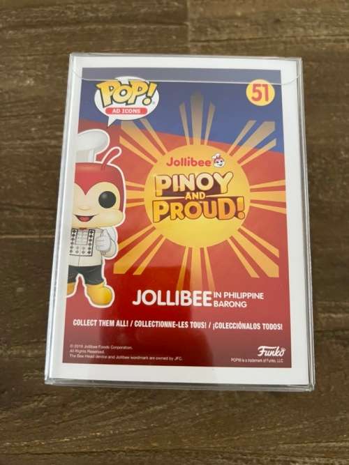 JOLLIBEE!!FUNKO POP!! HOBBIESTOCK EXCLSUIVE!! GITD