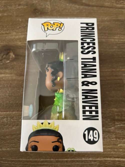 PRINCESS TIANA&NAVEEN!!DISNEY!!FUNKO POP!! BOXLUNCH EXCL!! GLITTER